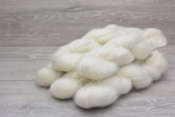 Lace Weight 72% Superkid Mohair 28% Mulberry Silk 5 x 50g Pack