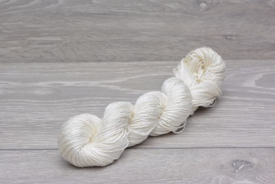 DK Weight Worsted Spun Supersoft  Mulberry Silk Yarn 50gm hank